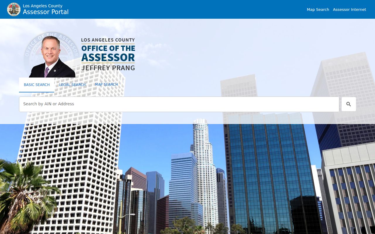 Montebello people search with the Los Angeles County Assessor parcel portal